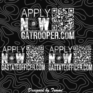 GADPS - GSP, MCCD, CVE Recruitment Window Sticker Pack