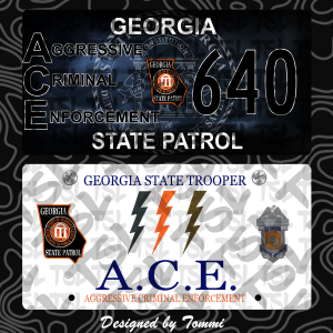 GSP - A.C.E. License Plates