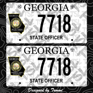 GADPS - GSP, MCCD, CVE, CPD License Plates