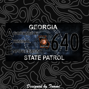 GSP - New A.C.E. License Plate