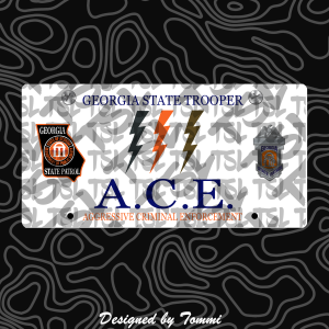 GSP - Old A.C.E. License Plate