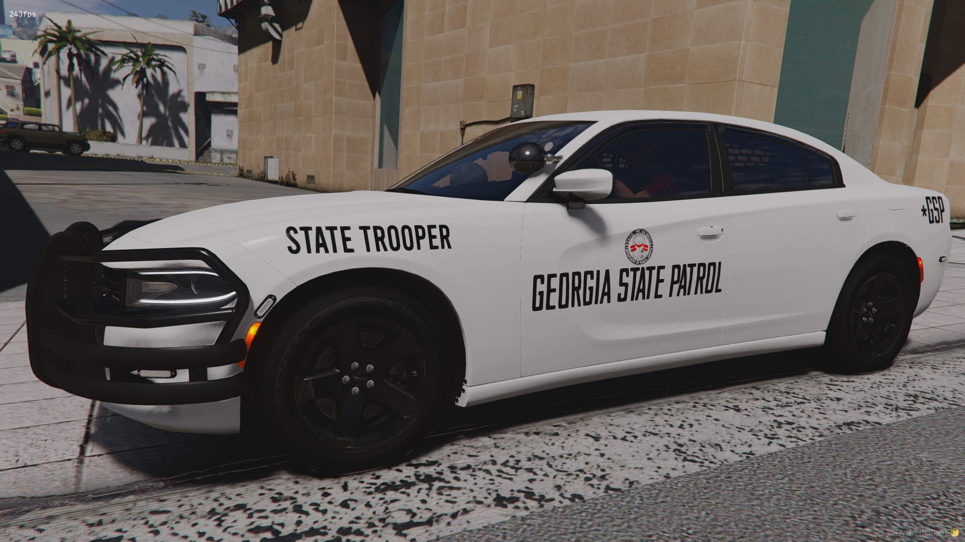 Georgia State Patrol - Dodge Charger (White Edition)