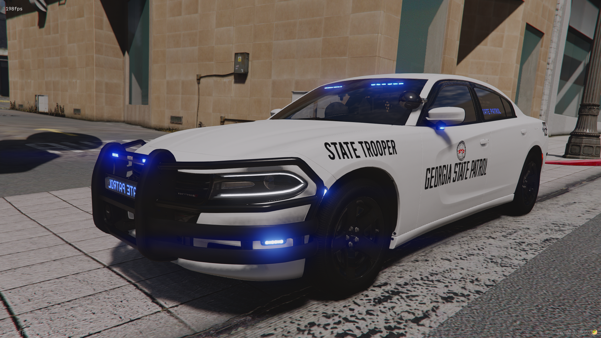 Georgia State Patrol - Dodge Charger (White Edition) - Image 2
