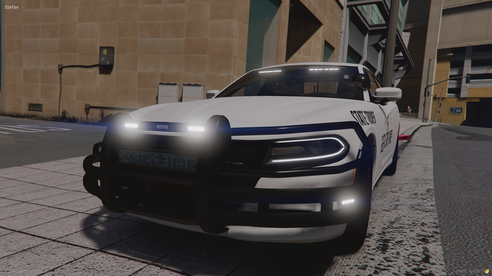 Georgia State Patrol - Dodge Charger (White Edition) - Image 3