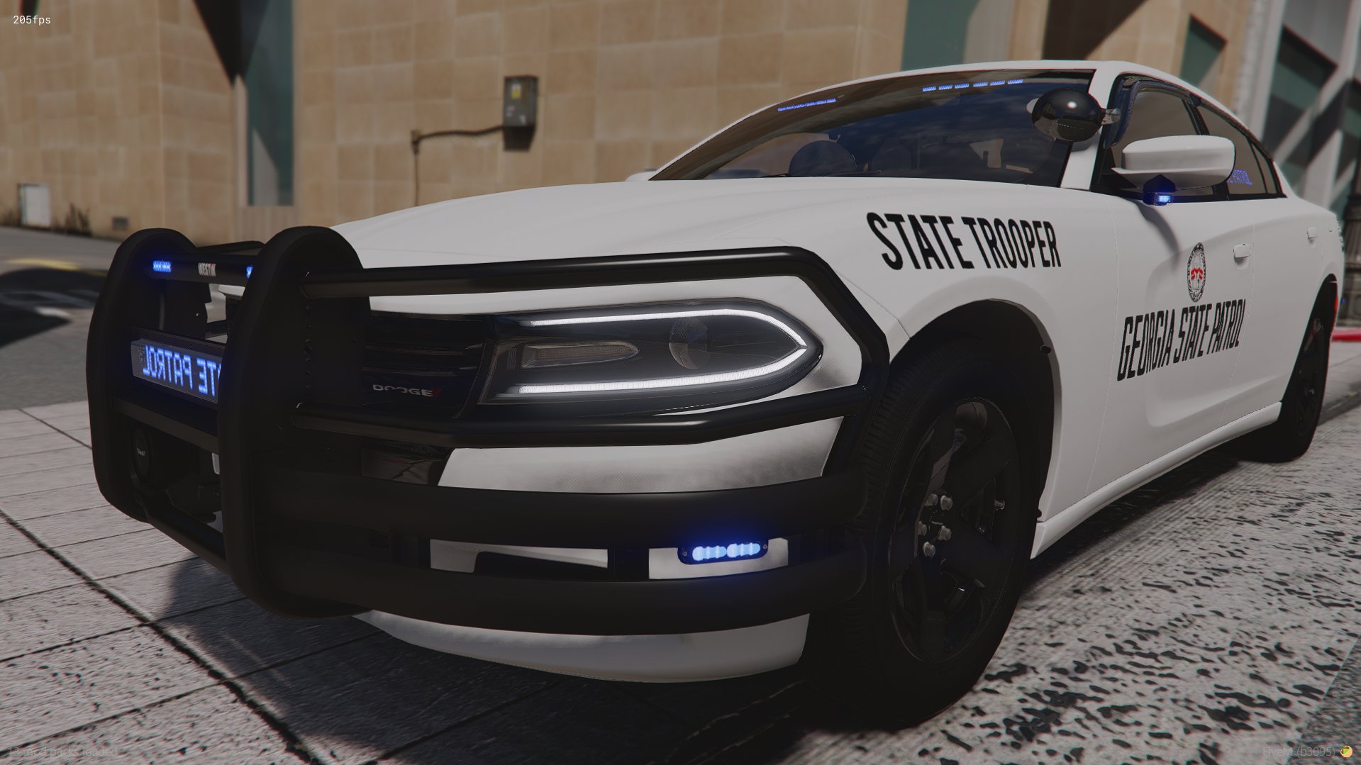 Georgia State Patrol - Dodge Charger (White Edition) - Image 4